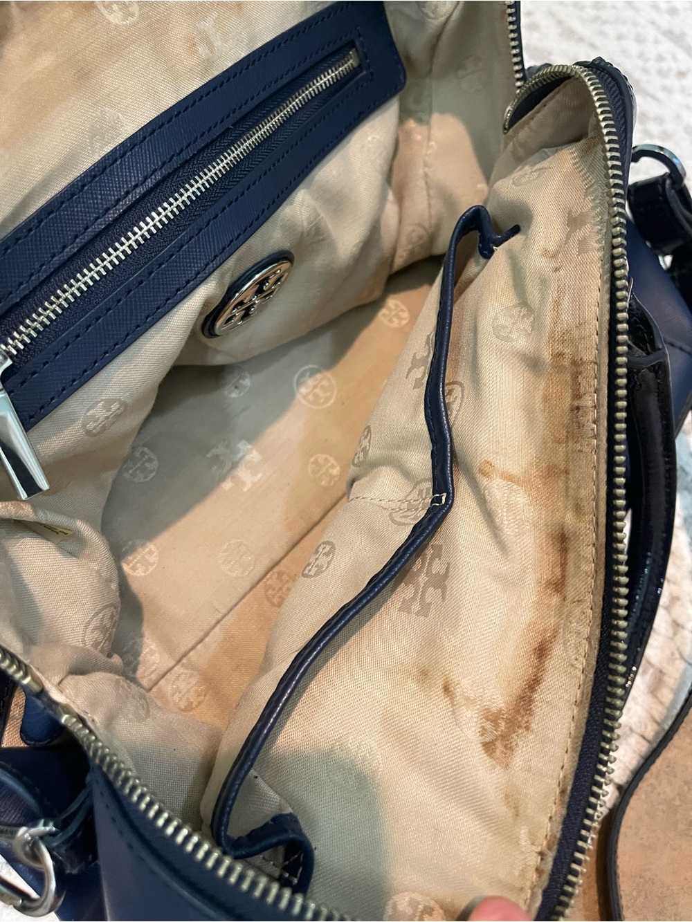 kate spade Navy Leather purse - Picture 8 of 10